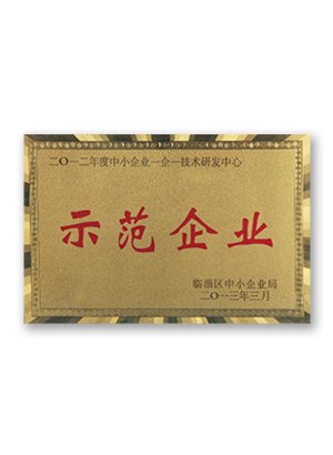 示范企業(yè)